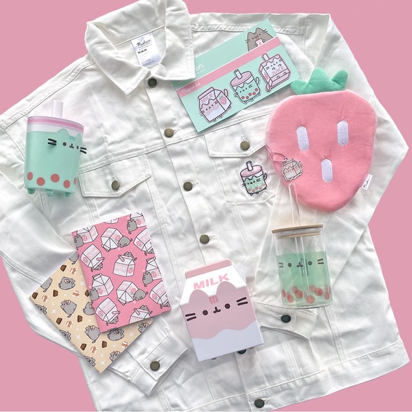 FACTORY SEALED BRAND NEW Kawaii Spring 2023 Pusheen Box Strawberry Milk Sips - Picture 3 of 11